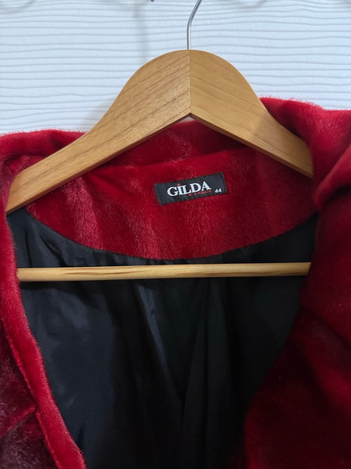 Gilda Ombre Suni Kürk 44 (2xl) beden yeni - Görsel 4
