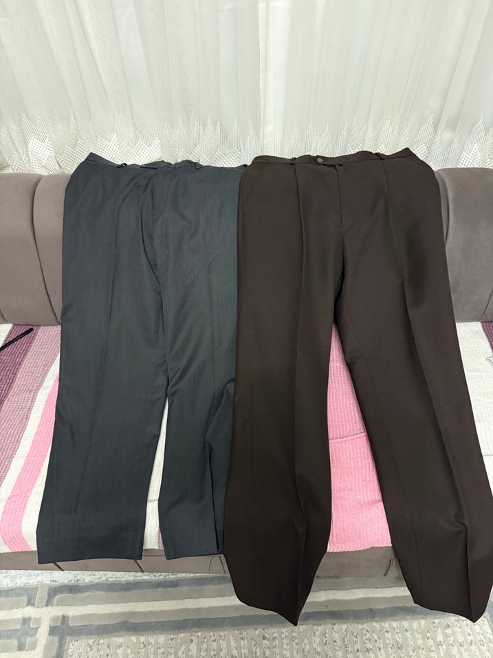 kumaş pantolon 2 adet 44 beden - Görsel 2