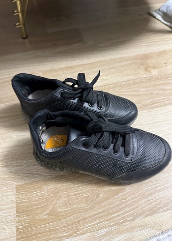 Siyah Bağcıklı Kadın Spor Ayakkabı 36 numara - Görsel 2