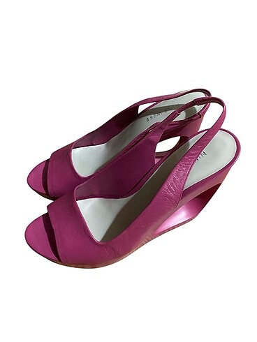 nine west kadın dolgu topuk ayakkabı