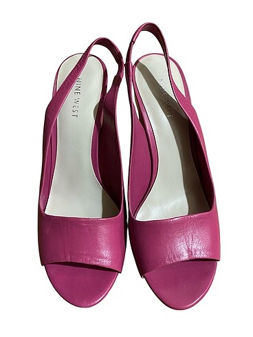 38 Beden nine west kadın dolgu topuk ayakkabı