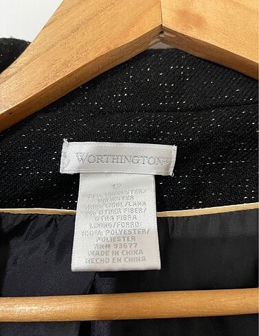 l Beden Worthington simli kaban