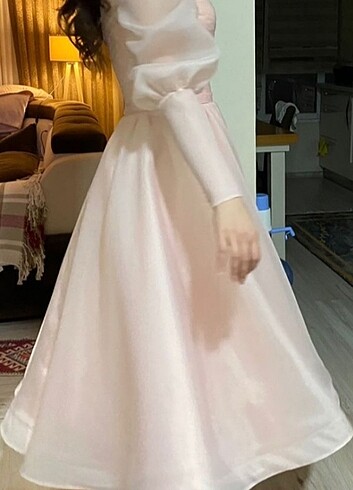 Söz nişan isteme elbisesi özel tasarım 36 38 beden uyumlu - Görsel 5