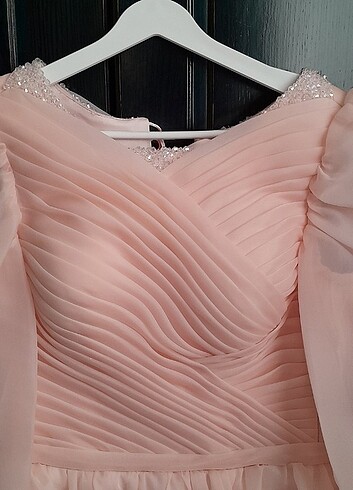 Söz nişan isteme elbisesi özel tasarım 36 38 beden uyumlu - Görsel 9