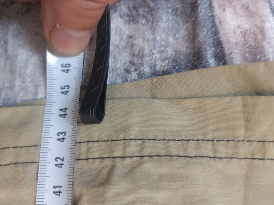 Bej Rahat Kesim Erkek Keten Şort - Görsel 2