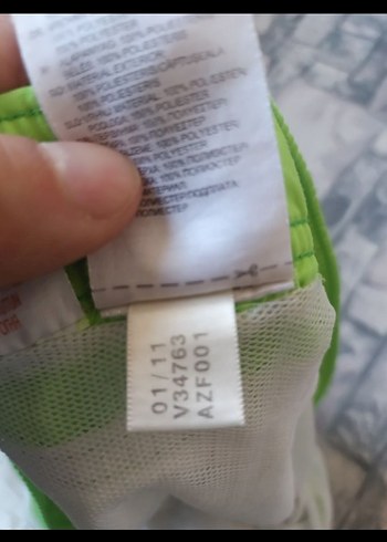 Yeşil Bağcıklı Erkek Mini Mayo Şort - Görsel 6