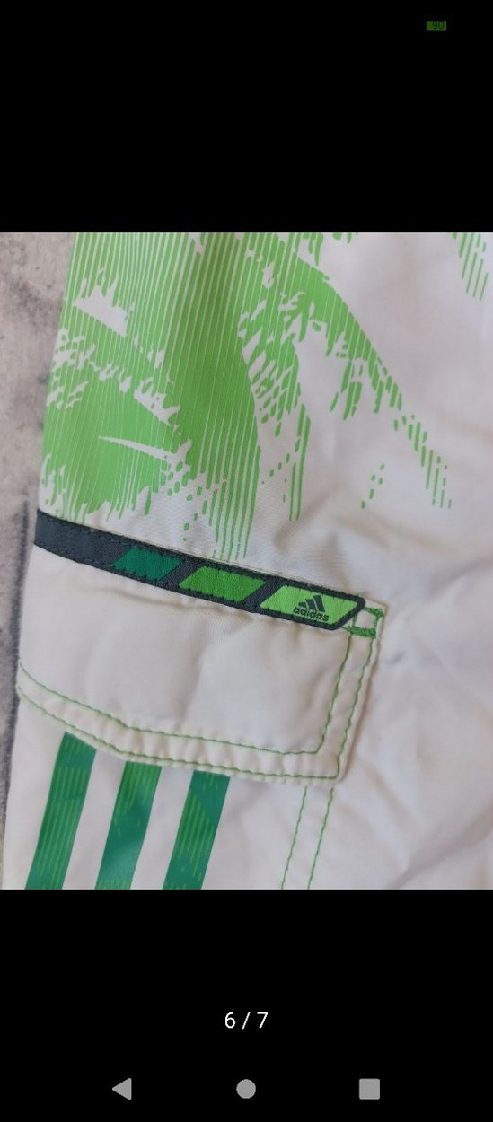 Yeşil Bağcıklı Erkek Mini Mayo Şort - Görsel 3