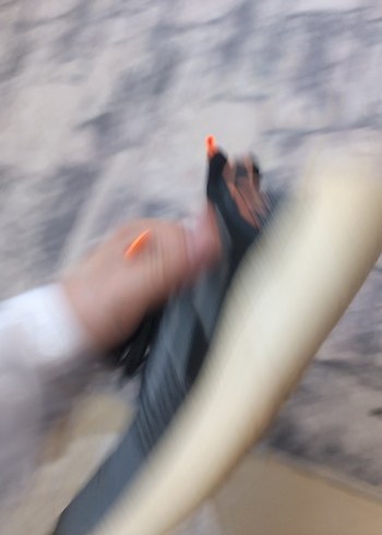 Gri Erkek Spor Ayakkabı Bağcıkları - Görsel 5