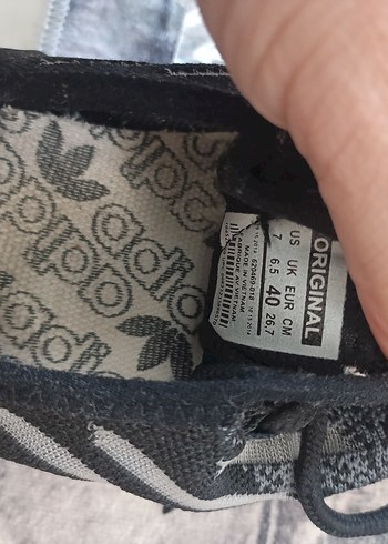 Gri Erkek Spor Ayakkabı Bağcıkları - Görsel 3