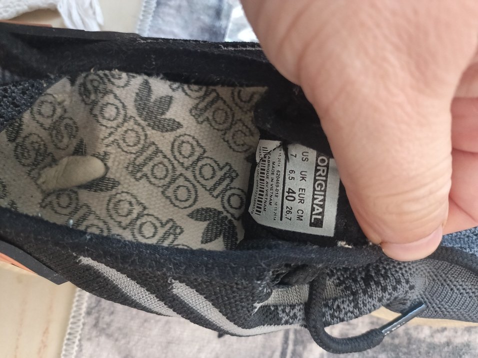 Gri Erkek Spor Ayakkabı Bağcıkları - Görsel 3