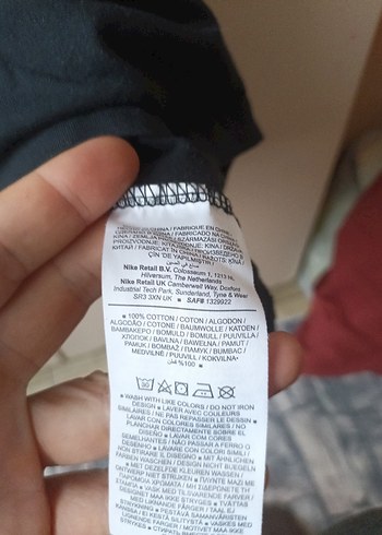 Nike Siyah Baskılı Erkek Tişört - Görsel 6