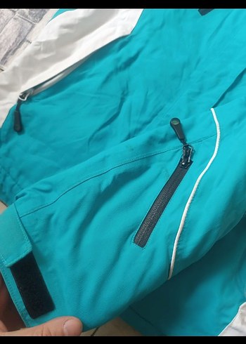 Mavi Fermuarlı erkek Kış Montu - Görsel 4