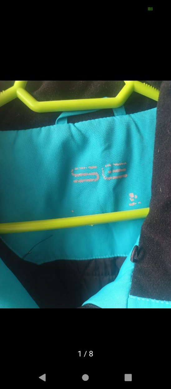 Mavi Fermuarlı erkek Kış Montu - Görsel 5