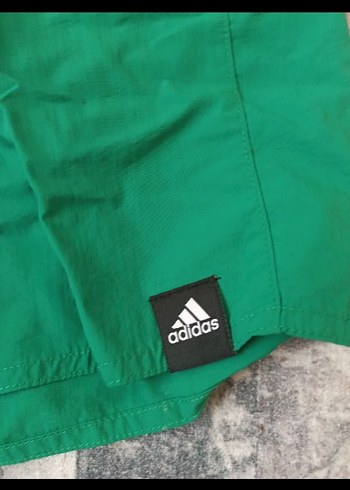 Erkek Spor Yeşil Mini Şort - Görsel 2