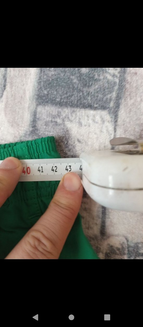 Erkek Spor Yeşil Mini Şort - Görsel 3