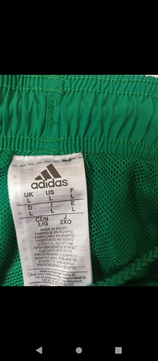 Erkek Spor Yeşil Mini Şort - Görsel 4