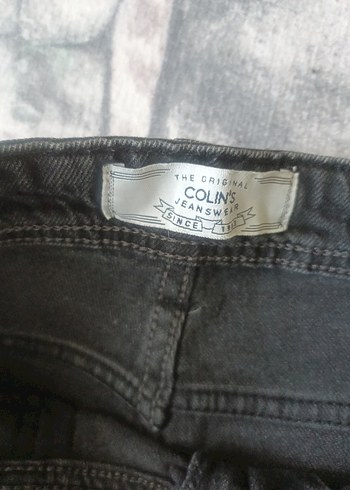 Gri Siyah Regular Fit Denim Erkek Pantolon - Görsel 6