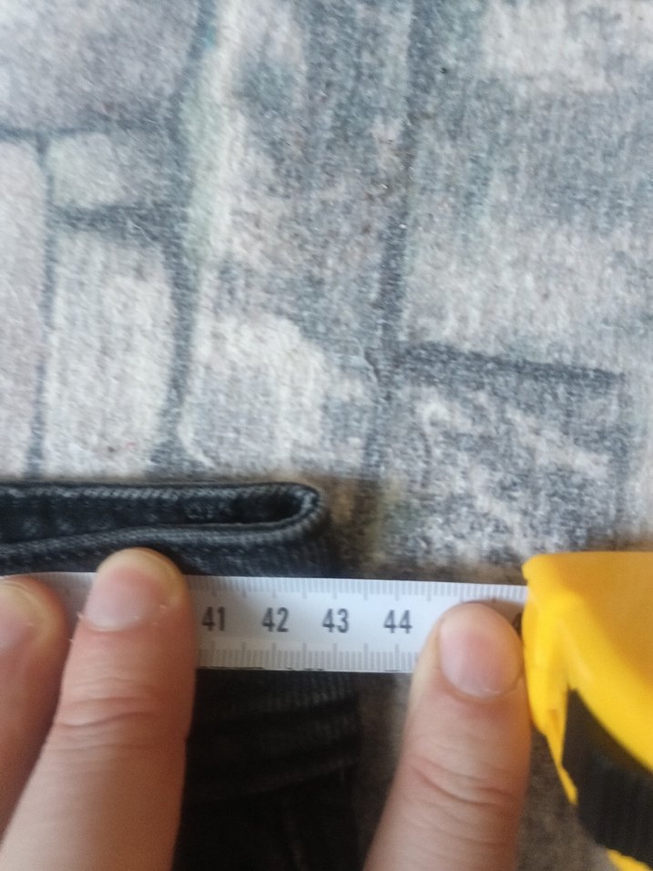 Gri Siyah Regular Fit Denim Erkek Pantolon - Görsel 5