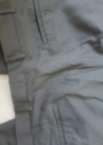 Gri Regular Fit Erkek Kumaş Pantolon - Görsel 3