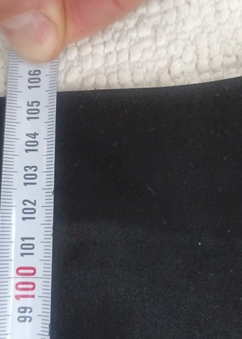 erkek Siyah Keten Pileli Kumaş Pantolon - Görsel 3