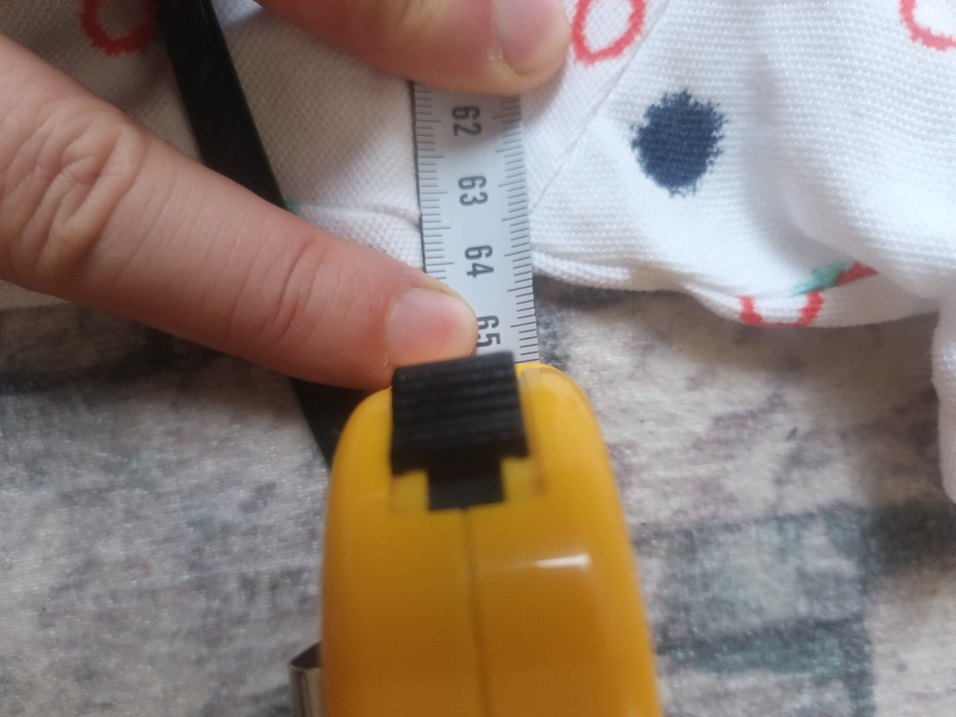 Beyaz Desenli Kısa Kollu Polo Tişört - Görsel 3