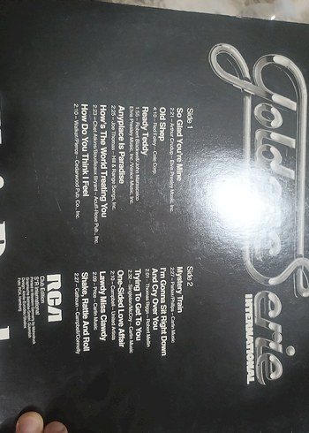 Elvis Presley Vinil Plak Albümü - Görsel 2