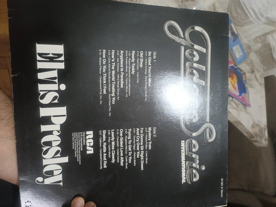 Elvis Presley Vinil Plak Albümü - Görsel 2