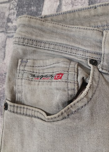 Gri Erkek Denim Pantolon Regular Fit - Görsel 2