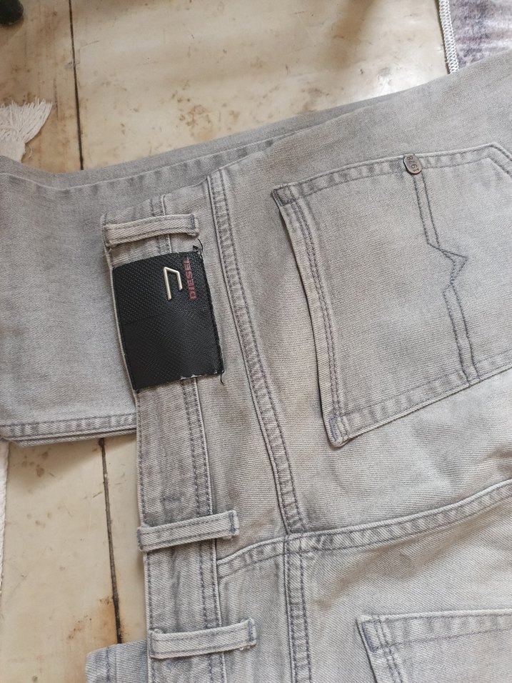 Gri Erkek Denim Pantolon Regular Fit - Görsel 3