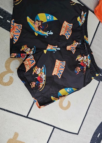 Renkli Baskılı Erkek Çocuk Mayo Şortu - Görsel 2