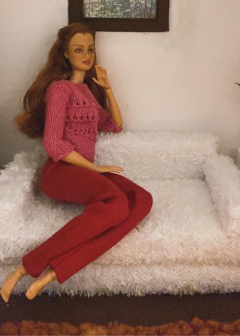 Minyatür Barbie Koltuk - Görsel 2