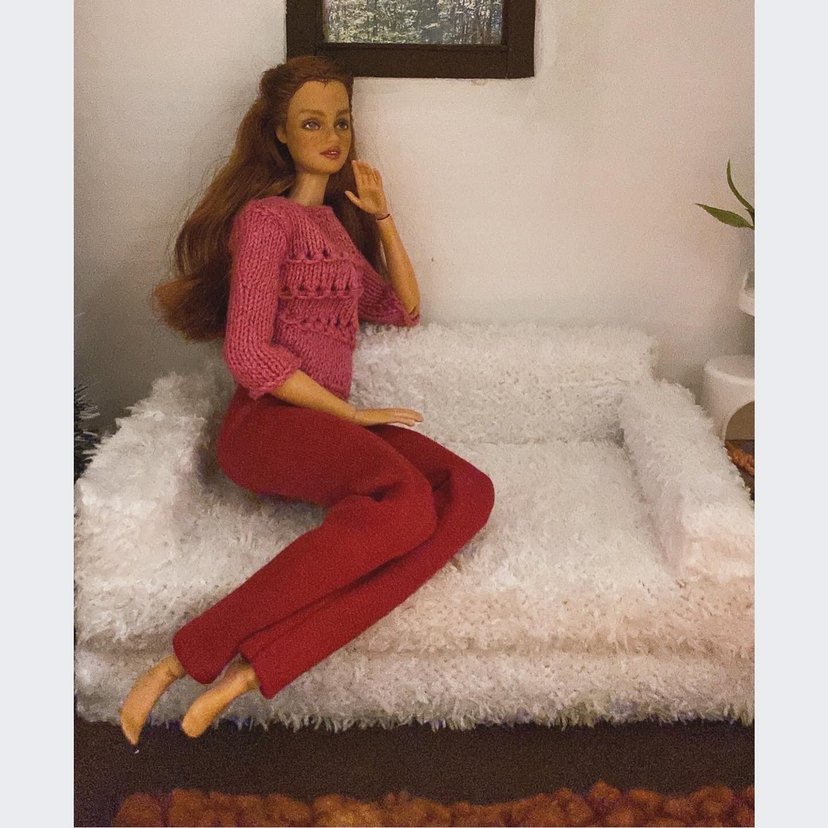 Minyatür Barbie Koltuk - Görsel 2