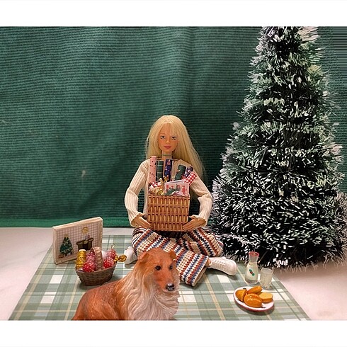 Barbie yılbaşı yeniyor hazırlık kutusu