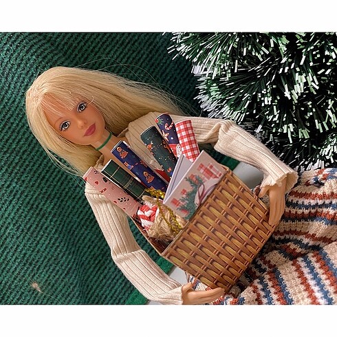 Barbie yılbaşı yeniyor hazırlık kutusu