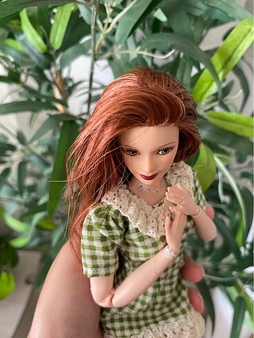  Beden Renk Sonsuz hareket eklemli vintage Barbie bebek