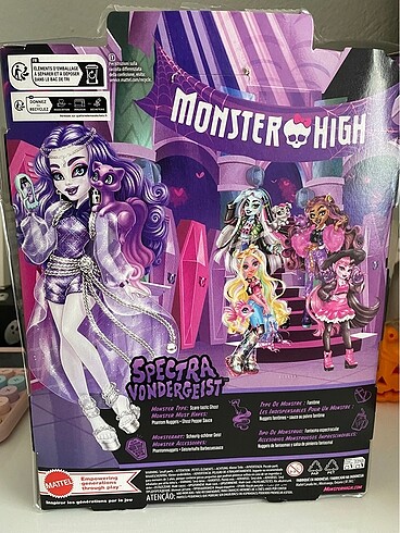  Beden Renk Monster High Spectra