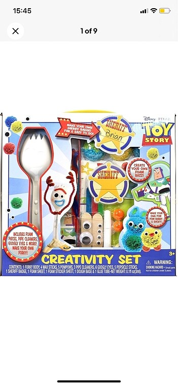 Toy Story Forky set