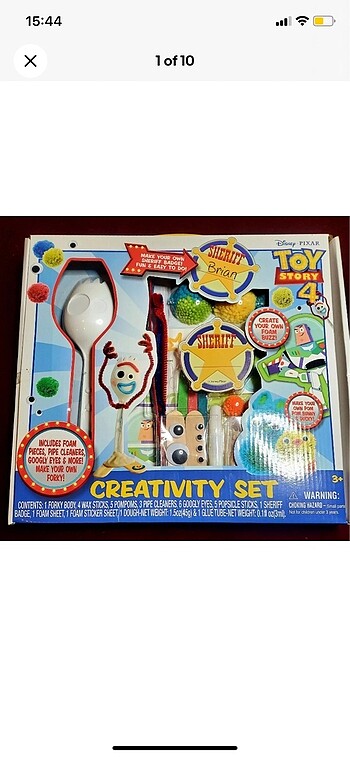 Walt Disney World Toy Story Forky set