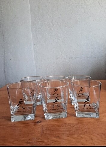 Johnny Walker 6 lı viski bardagı sıfır ürün
