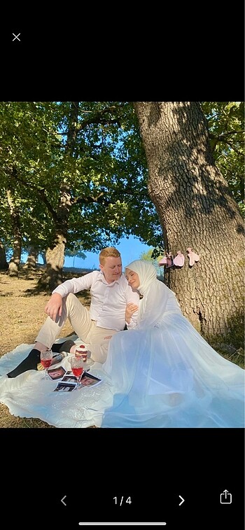 Beyaz abiye elbise nikah elbisesi