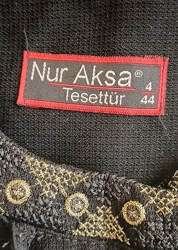 Siyah Nakışlı Püsküllü Ferace - Görsel 5