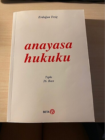 Anayasa Hukuku/Erdoğan Teziç 26. Bası