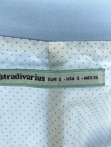 s Beden mavi Renk Stradivarius Blazer %70 İndirimli.