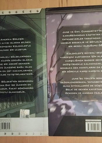 Marie Lu Efsane & Deha Çizgi Roman