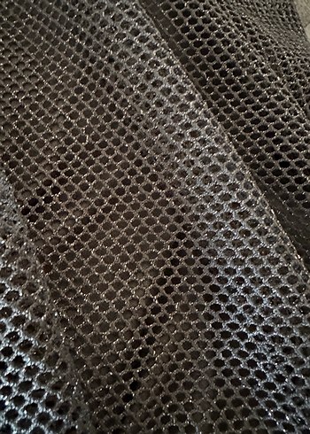 40 Beden Siyah Strappy Midi Elbise, Kemerli, Straplez,Simli,Özel davetler
