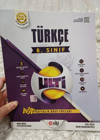 8. Sınıf Türkçe Ünite Çalışma Kitabı
