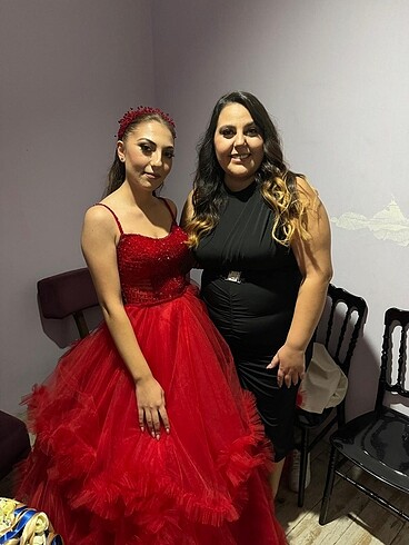 36 Beden Kına elbisesi