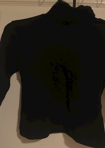 siyah balıkçı yaka bluz - Görsel 3