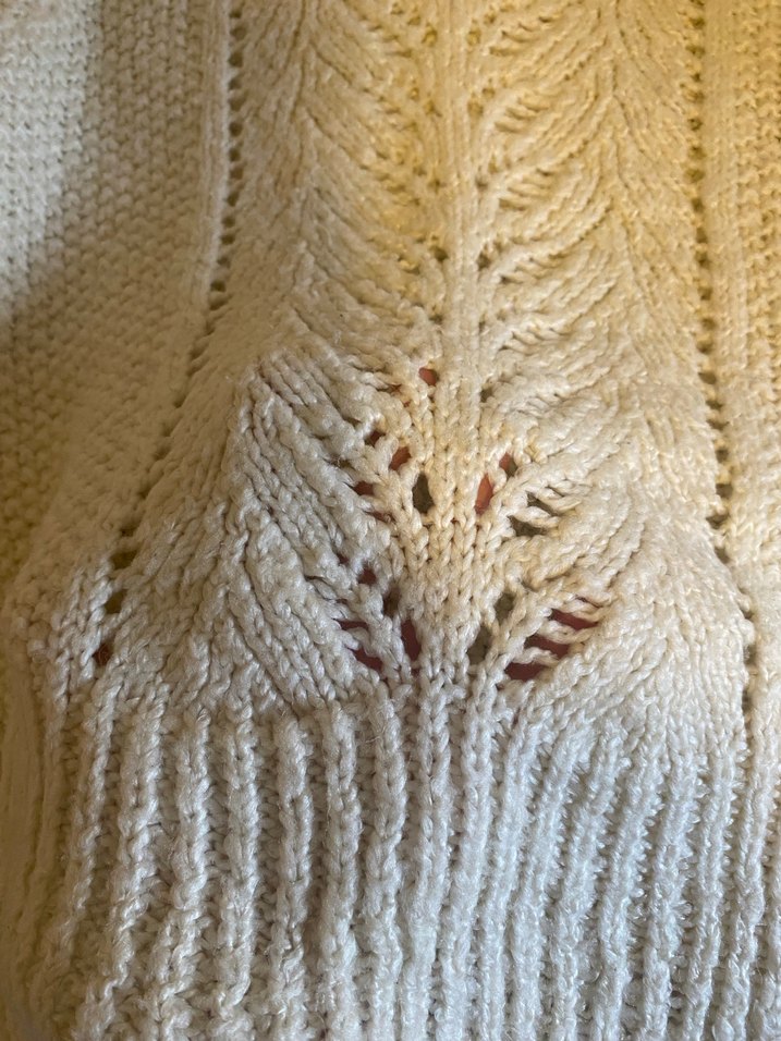 ekru örgü kazak - Görsel 4