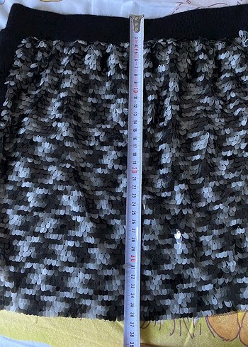 Mango etiketli pullu kışlık etek - Görsel 3